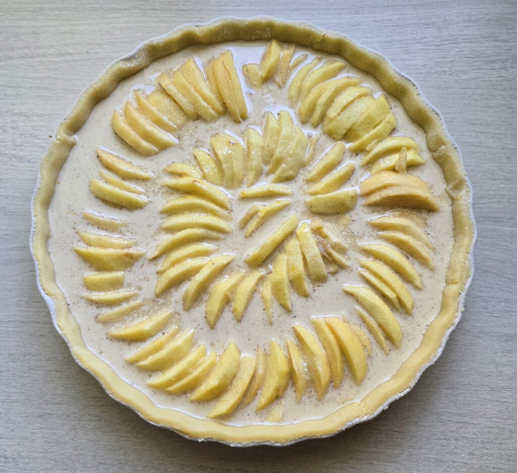 Tarte normande aux pommes