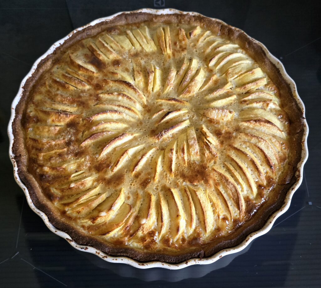 Tarte normande aux pommes